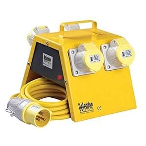 four way spider ball junction box 110v|110v Splitters .